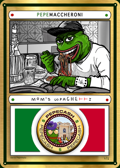PEPEMACARONI card